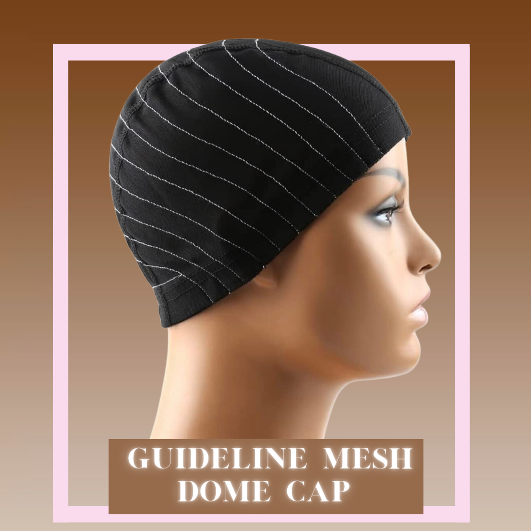 Pre Guided Mesh Dome Wig Cap